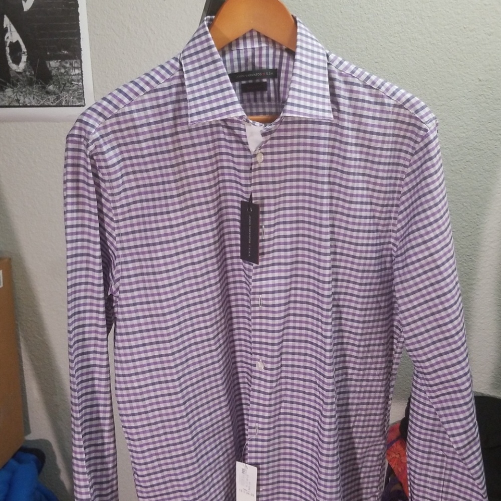 John Varvatos button down